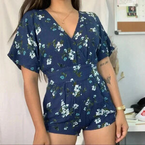 Chloe & Katie Floral Romper